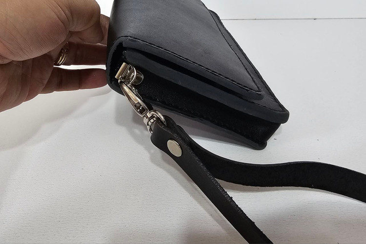 کیف پول چرم گاوی و دستدوز