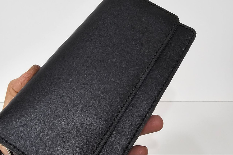 کیف پول چرم گاوی و دستدوز