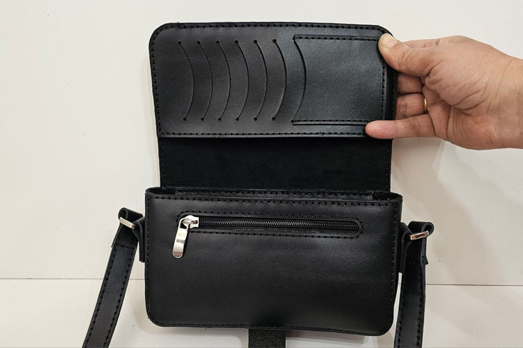 کیف چرم گاوی و دستدوز