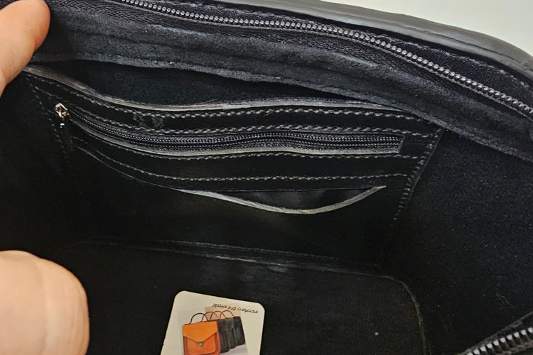کیف دوشی چرم گاوی و دستدوز