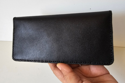 کیف پول کتی اسپرت چرم گاوی و دستدوز