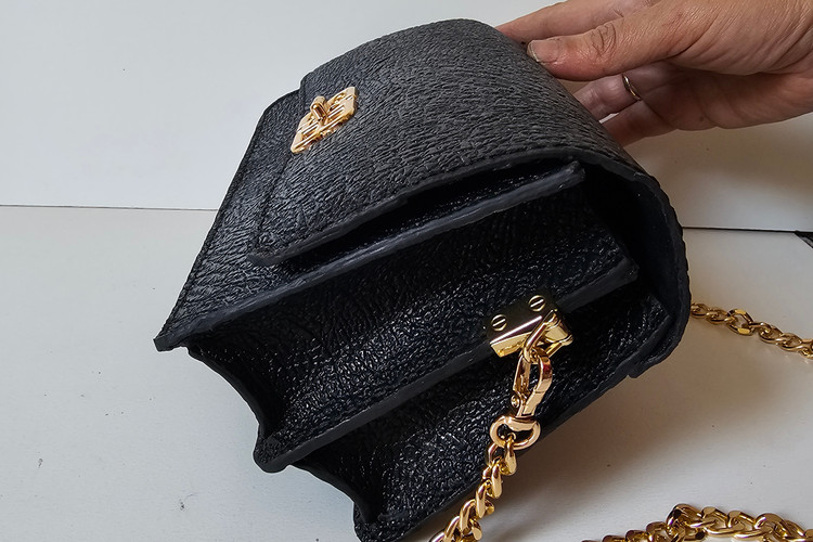 کیف مجلسی زنانه چرم بزی درجه یک و دستدوز