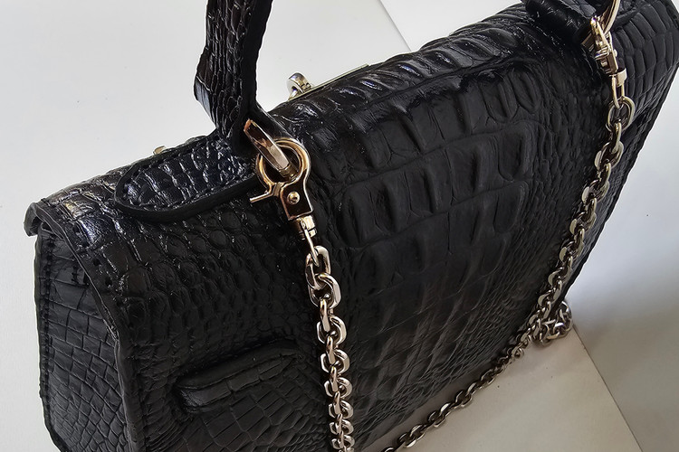 کیف مدل هرمس چرم گاوی و دستدوز